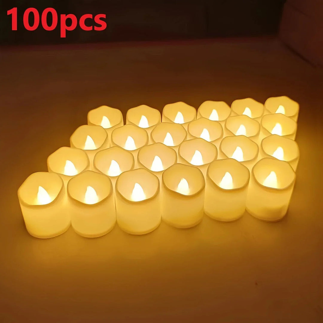 LED Candles with Battery Operation and Flameless Design