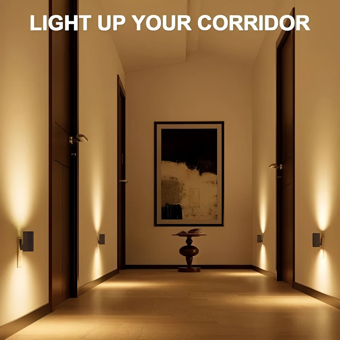 LED Night Light with Light Sensor and Plug-In Design