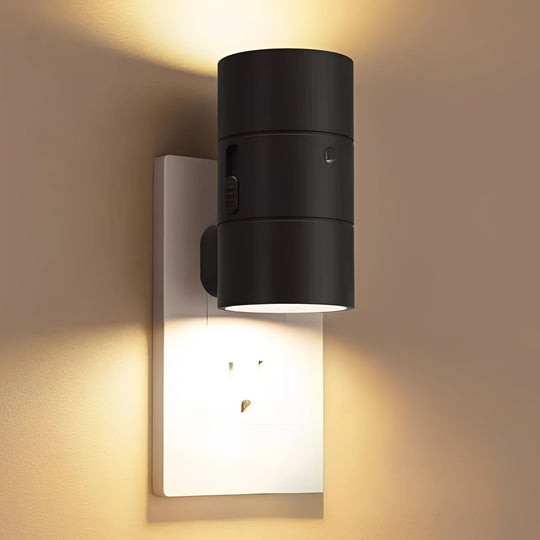 LED Night Light with Light Sensor and Plug-In Design