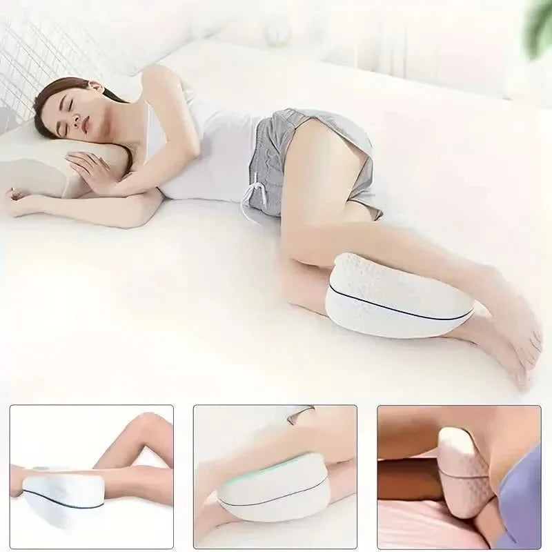 Leg Pillow Cover Set with Zipper Closure and 2 Pack