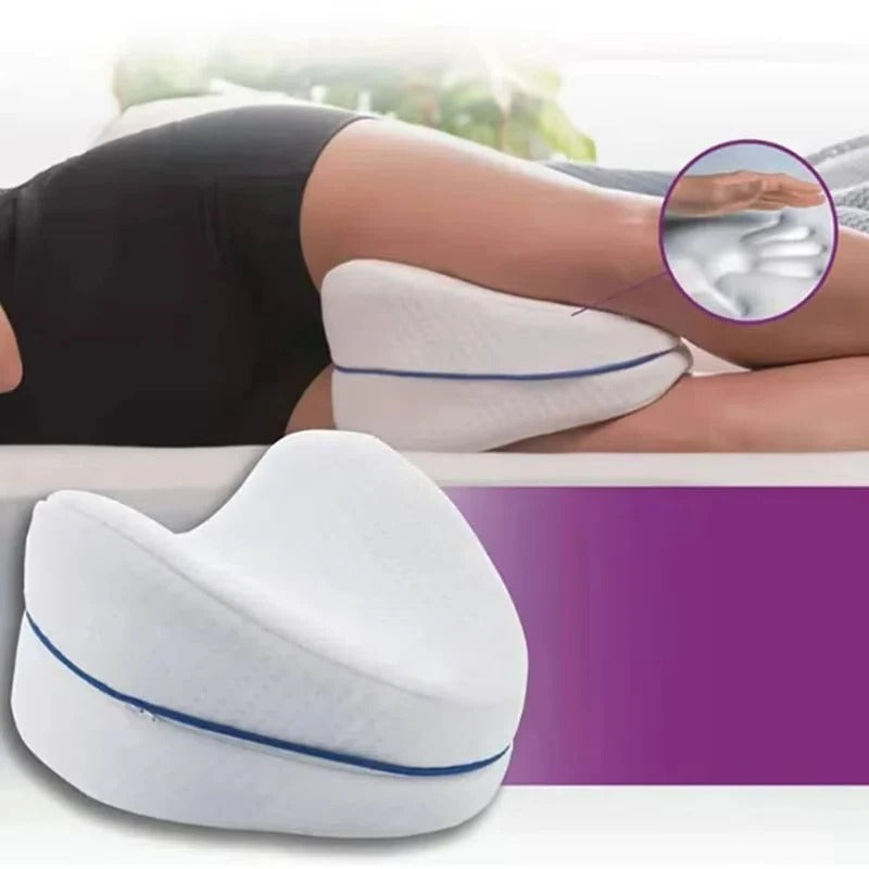 Leg Pillow Cover Set with Zipper Closure and 2 Pack