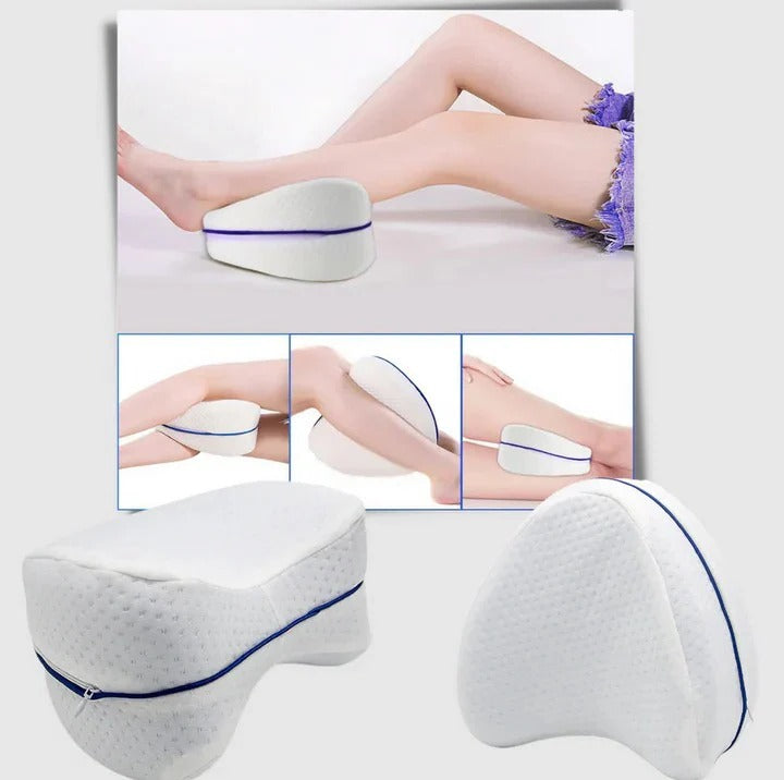 Leg Pillow with Memory Foam and Hip Support