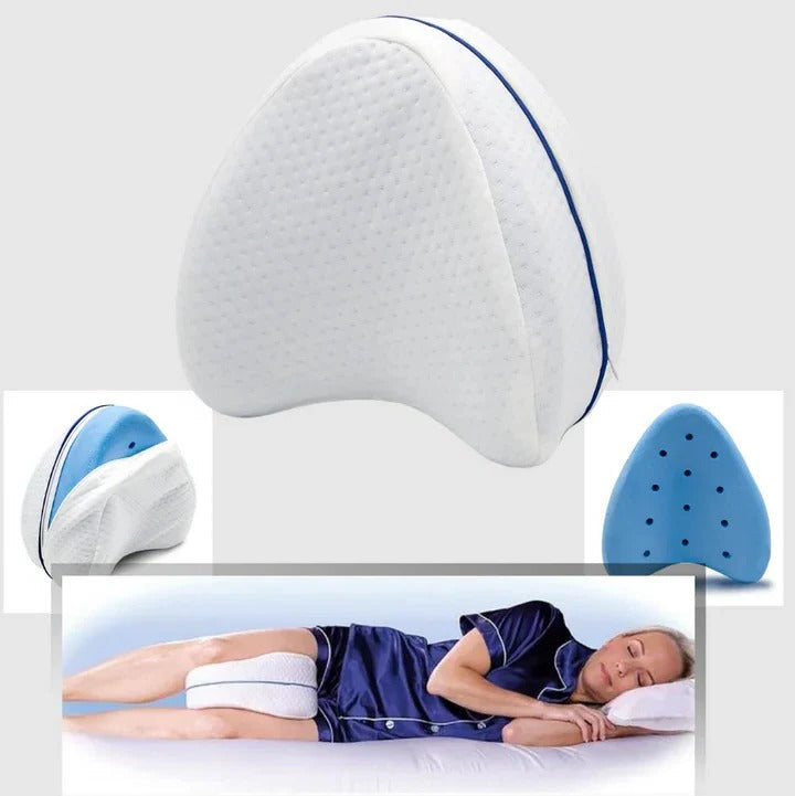 Leg Pillow with Memory Foam and Hip Support
