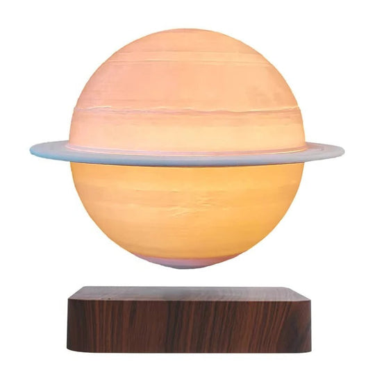 Levitation Lamp with Floating Galaxy Design and LED Lights