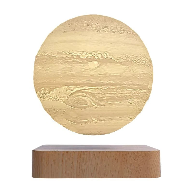 Levitation Lamp with Floating Galaxy Design and LED Lights