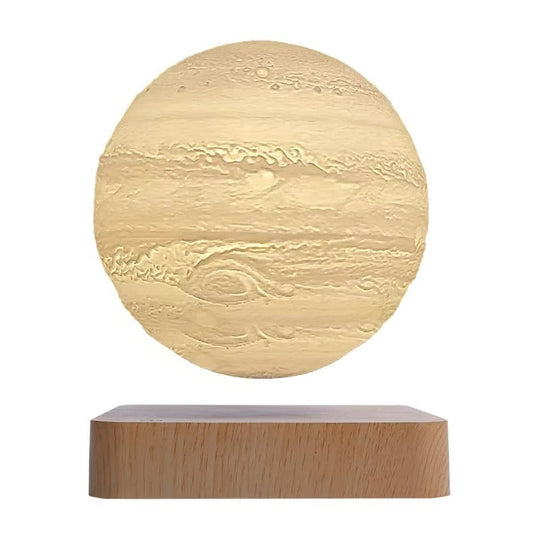 Levitation Lamp with Floating Galaxy Design and LED Lights