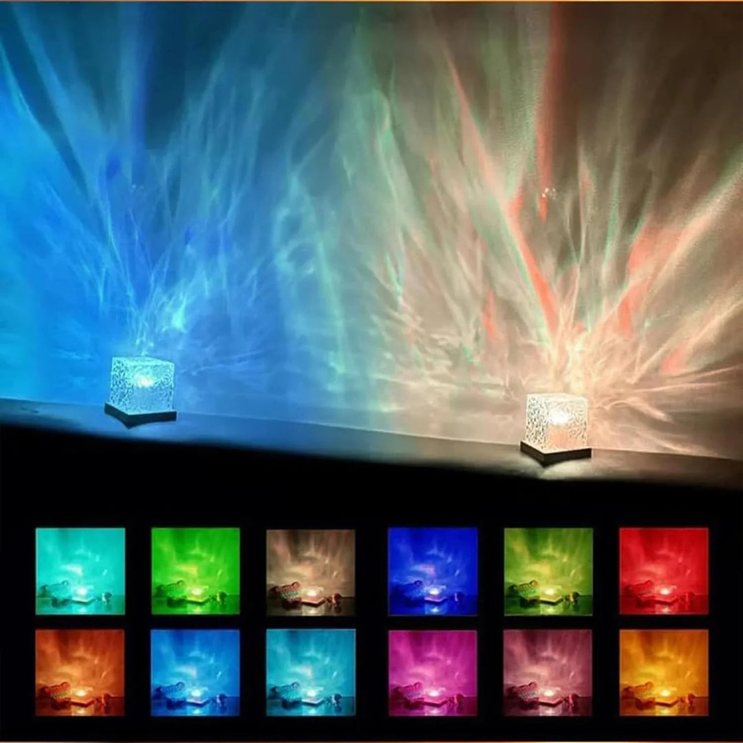Light Projector with Ocean Wave Effects and Remote Control