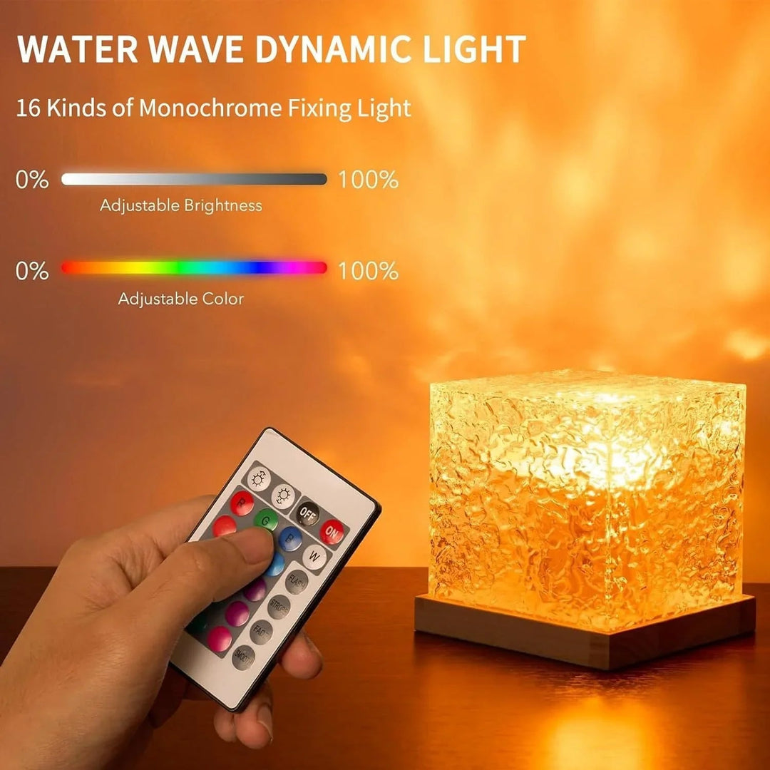 Light Projector with Ocean Wave Effects and Remote Control