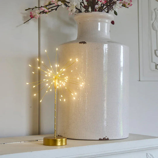 Decorative Light - Mini Starburst - Gold LED - Luvonic
