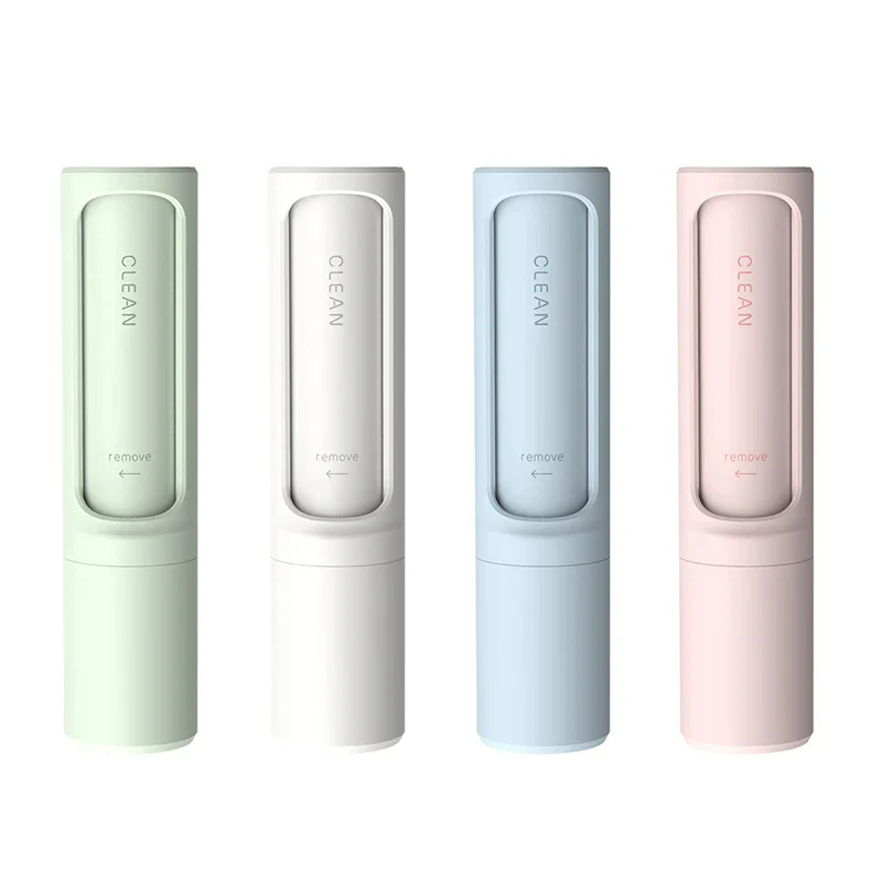 Lint Roller with Reusable Design and Pet Hair Brush