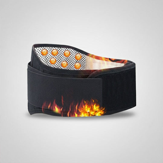 Lumbar Support Belt with Magnetic Design and Adjustable Straps