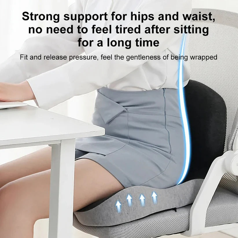 Lumbar Support Pillow with Car Seat and Chair Compatibility