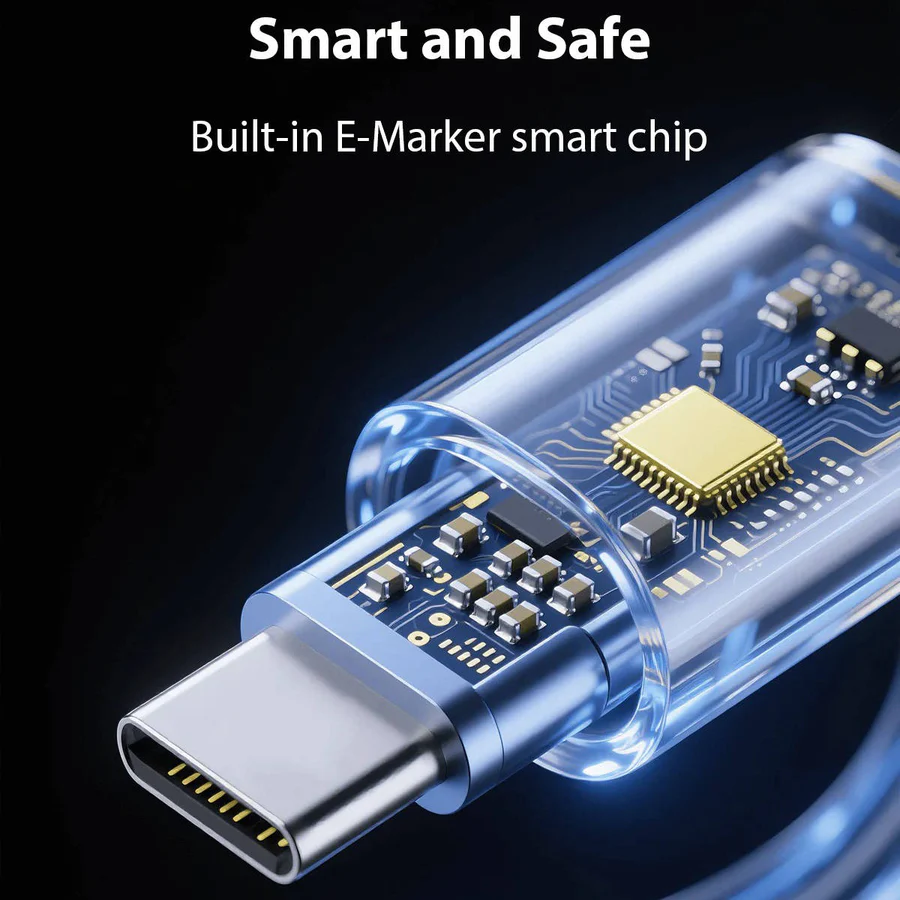 Magnetic Charging Cable with Fast Charging and Tangle-Free Design