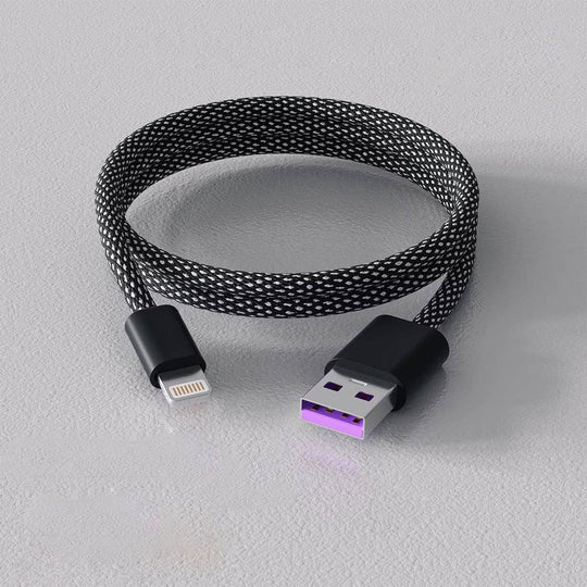 Magnetic Charging Cable with Fast Charging and Tangle-Free Design
