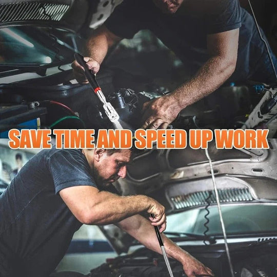 Magnetic Pickup Tool with Telescopic Reach and LED Light