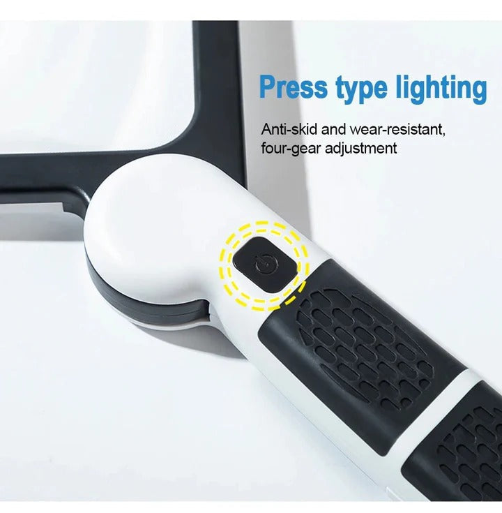 Magnifying Glass with LED Light and Collapsible Design