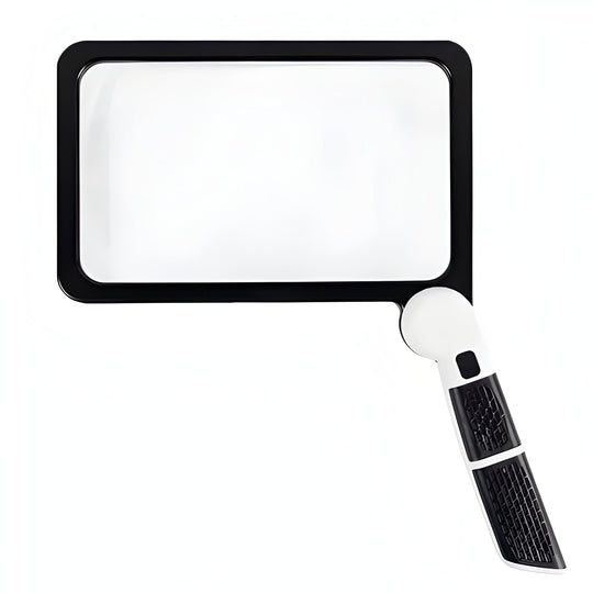 Magnifying Glass with LED Light and Collapsible Design