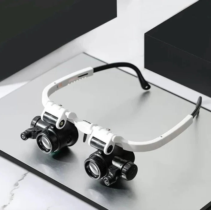Magnifying Glasses with LED Light and Interchangeable Lenses