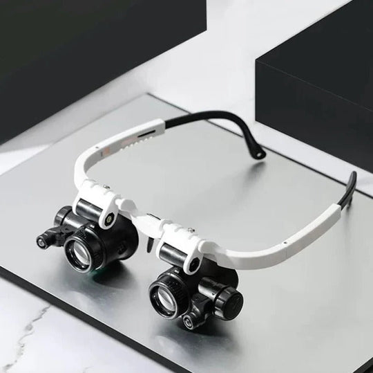 Magnifying Glasses with LED Light and Interchangeable Lenses
