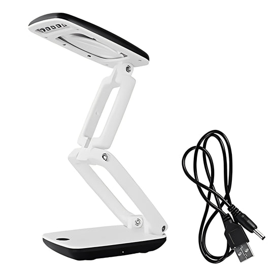 Magnifying Lamp with Adjustable Arm and LED Lights