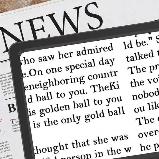 Magnifying Lamp with LED Light and Page Lens