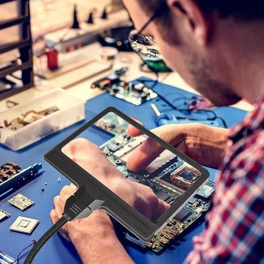 Magnifying Lamp with LED Light and Page Lens