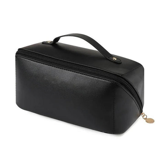 Makeup Organizer with PU Leather and Easy Access Design