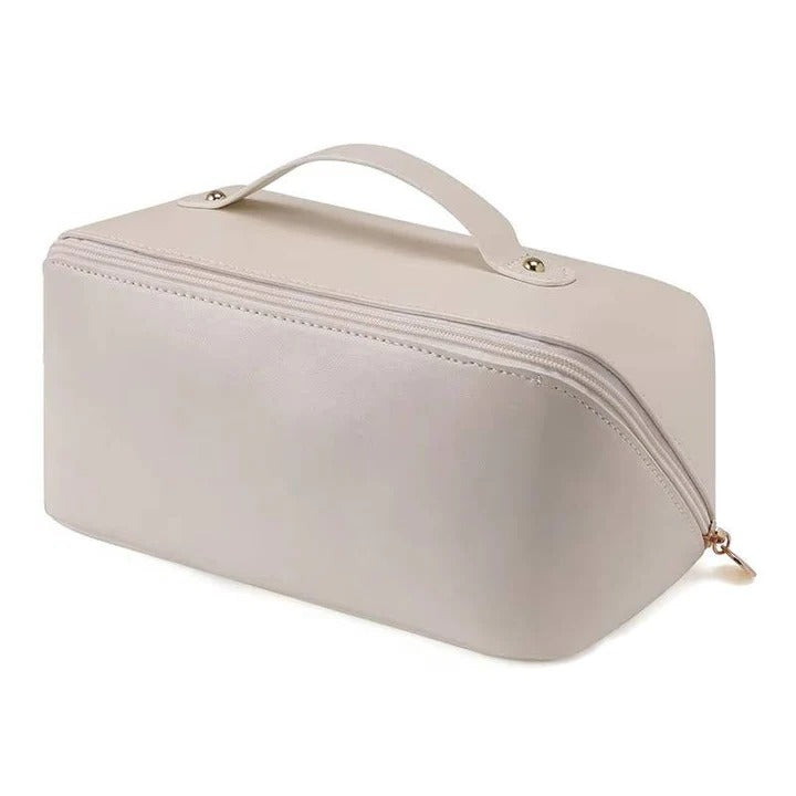 Makeup Organizer with PU Leather and Easy Access Design