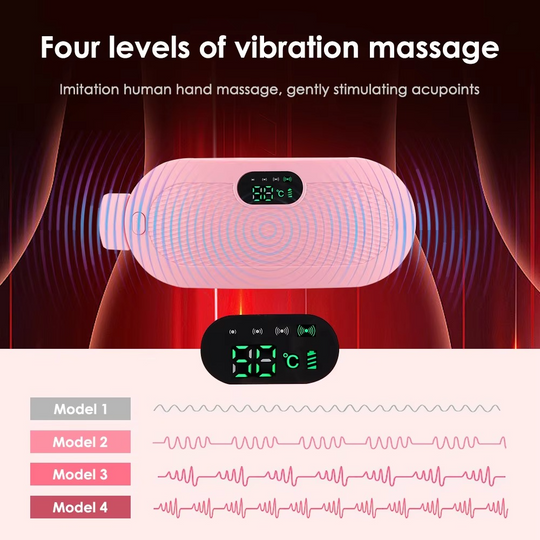 Massage Belt with Heat Therapy and Pain Relief