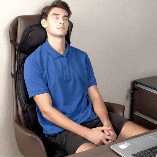 Massage Chair Pad with Heat and Neck Support