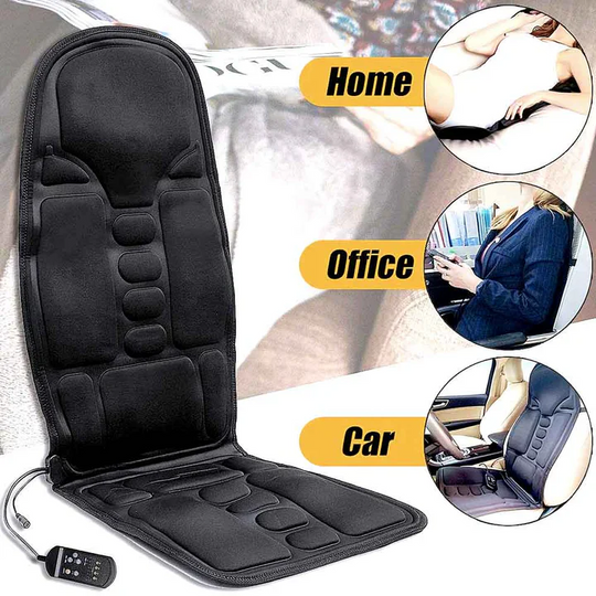 Massage Chair Pad with Heat and Neck Support