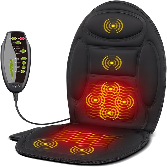 Massage Seat Cushion with Heated Function and Foldable Design