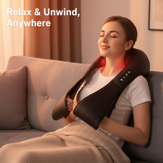 Massager with Shiatsu Relief and Heat