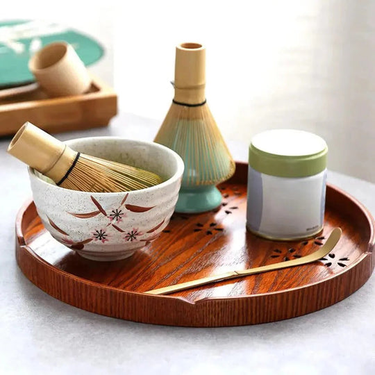 Matcha Tea Set with Whisk and Bowl