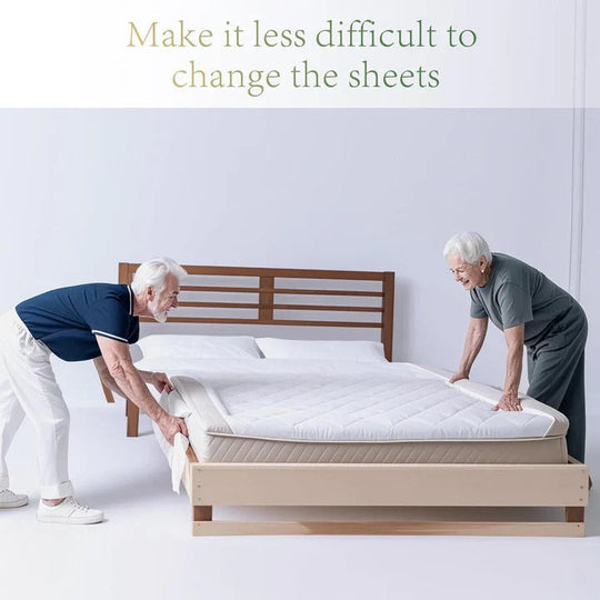 Mattress Lifter with Sheet Tucking and Elevation