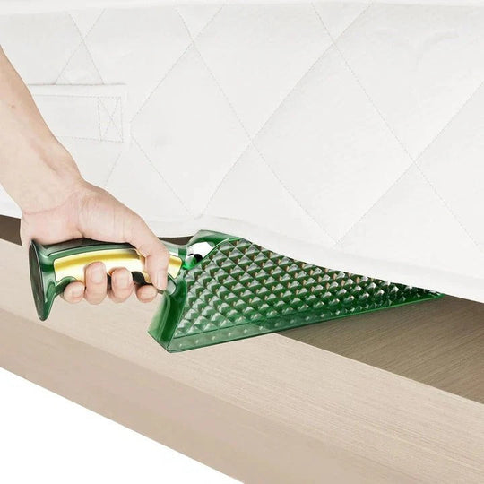 Mattress Lifter with Sheet Tucking and Elevation