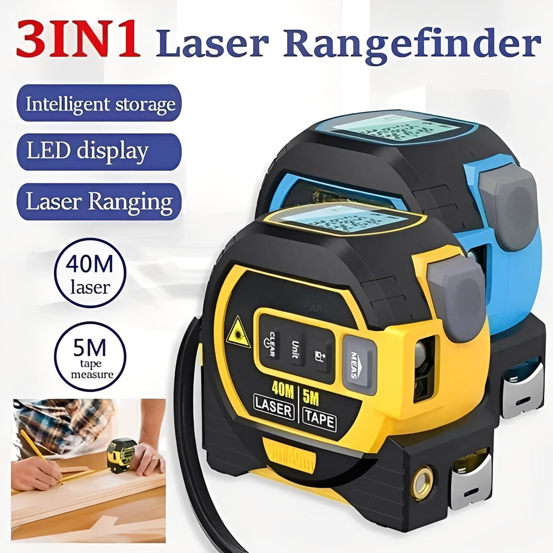 Measuring Tool with Laser Distance and Infrared Function