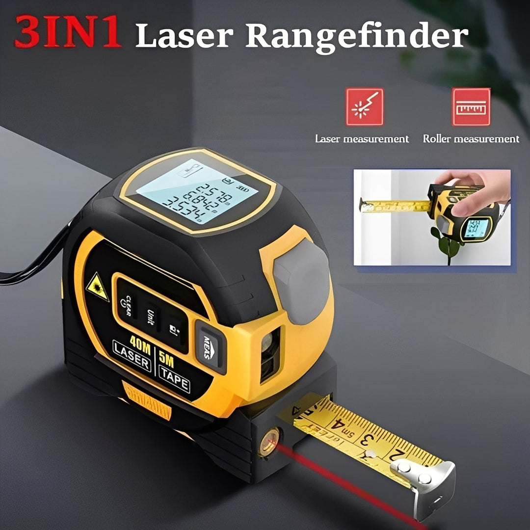 Measuring Tool with Laser Distance and Infrared Function