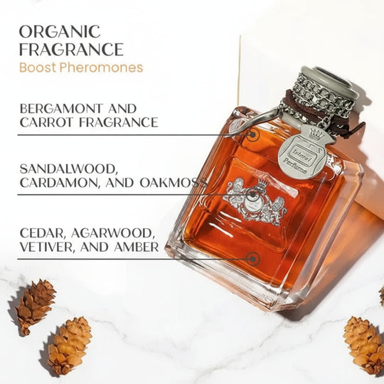 Men’s Perfume with Pheromone Blend and Spray Bottle