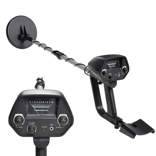 Metal Detector with LCD Display and Adjustable Shaft