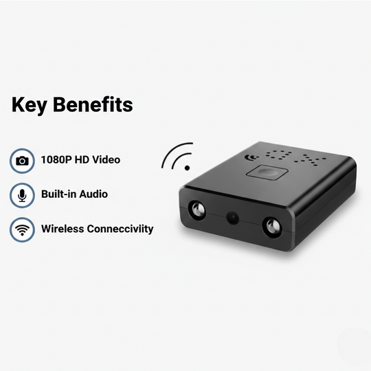Mini Camera with HD Video and Audio Recording
