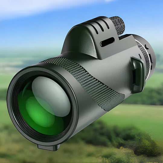 Monocular Telescope with Zoom Adjustment and Portable Design