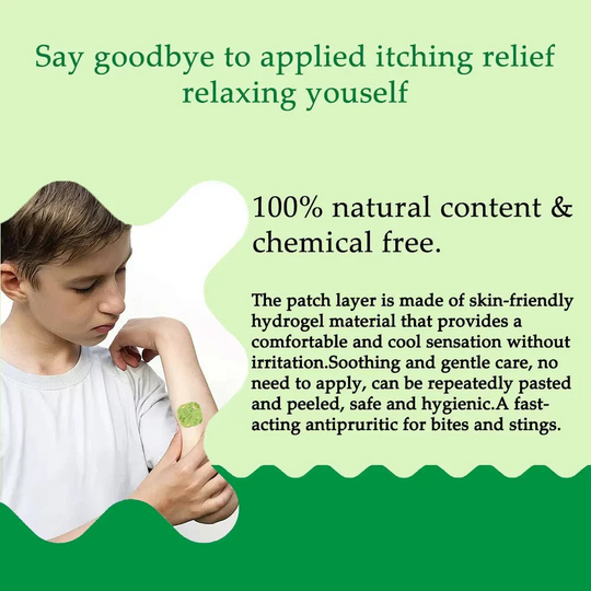 Mosquito Bite Relief with Soothing Patch and Home Treatment