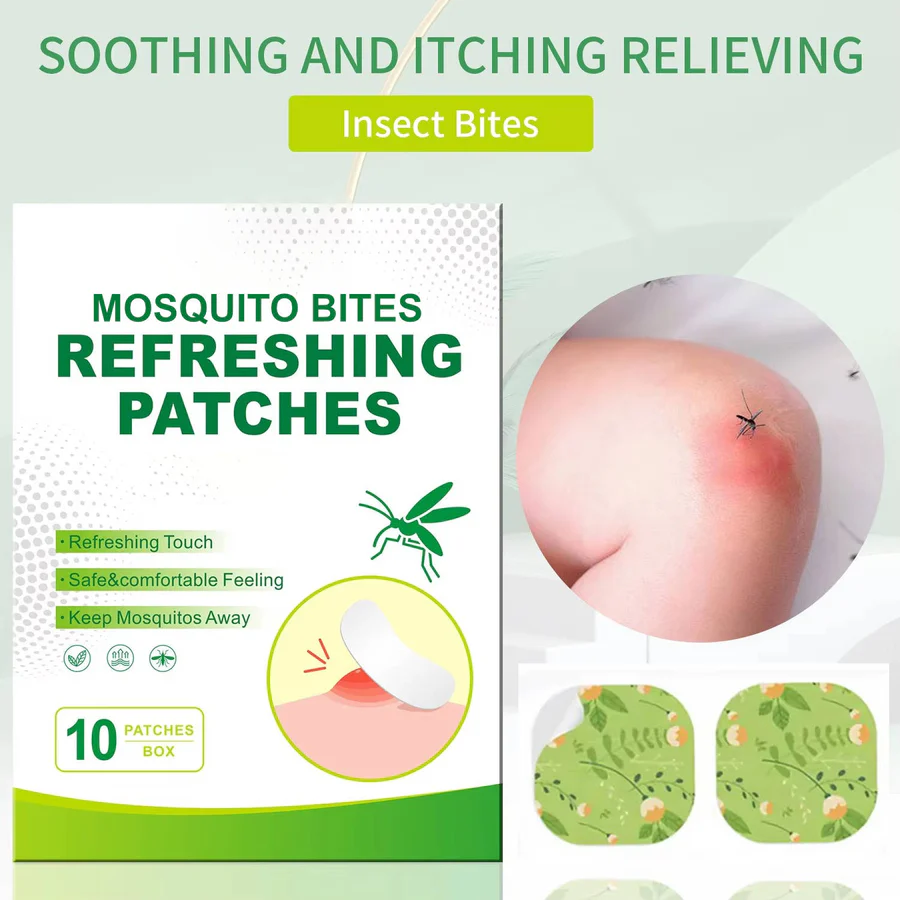 Mosquito Bite Relief with Soothing Patch and Home Treatment