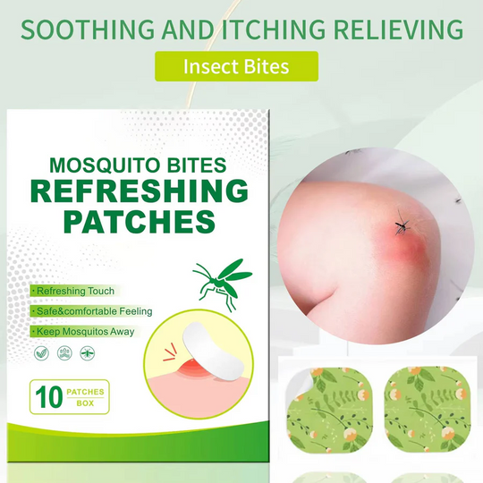 Mosquito Bite Relief with Soothing Patch and Home Treatment