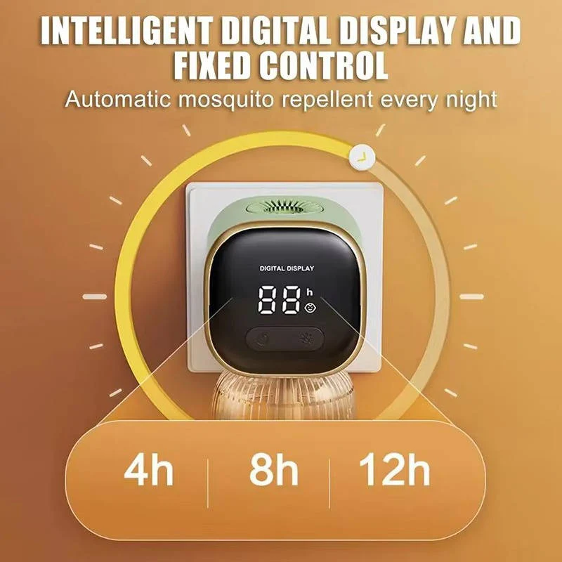 Mosquito Repellent with Electric Plug-In and Odorless Formula