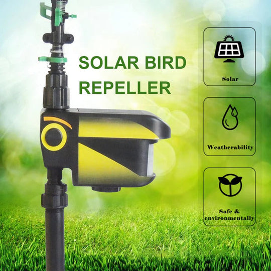 Motion Activated Sprinkler with Solar Power and Deer Deterrent