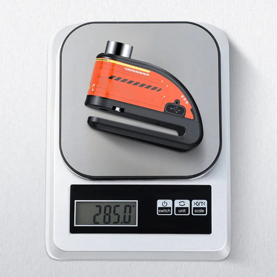 Motorcycle Lock with 120dB Alarm and Security Features