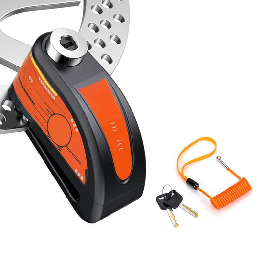 Motorcycle Lock with 120dB Alarm and Security Features