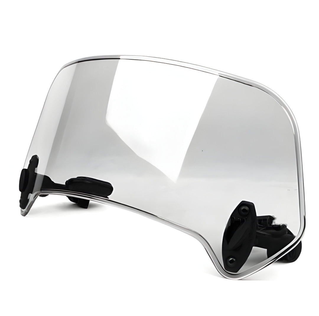 Motorcycle Windshield with Adjustable Height and Touring Design